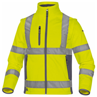 VESTE SOFTSHELL MOONLIGHT2 JAUNE 2 EN 1