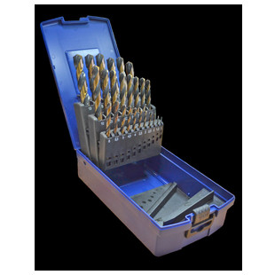 FORET HSS GOLD & BLACK TY NC 135° Ø1-13 / 0.5MM (COFFRET DE 25)