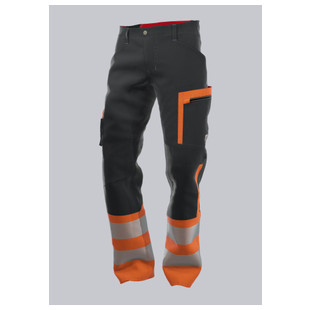 PANTALON HYBRIDE HAUTE VISIBILITE CL. 1 AVEC GENOUILLERES