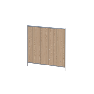 CLOTURE OPAQUE BOIS M800