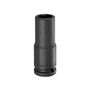 DOUILLE IMPACT 1/2" LONGUE 6 PANS