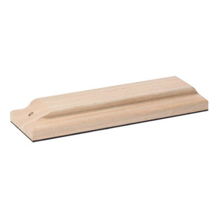 BATTE DE CARRELEUR BOIS 400X120MM SEMELLE CAOUTCHOUC