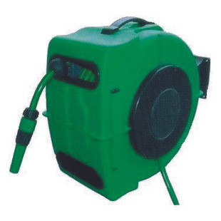 ENROULEUR AUTOMATIQUE ARROSAGE PP VERT TUYAU D12,5 L 20M