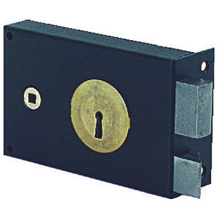 SERRURE EN APPLIQUE GRILLE A GORGES HORIZONTALE A FOUILLOT