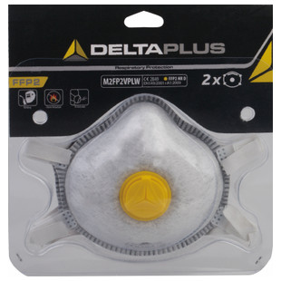 KIT 2 MASQUES FFP2 M2FP2VPLW