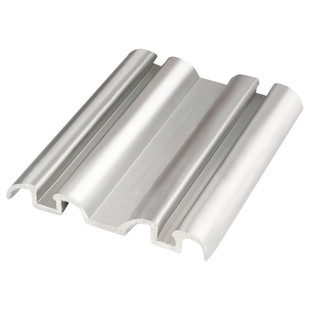 RAILS DE GUIDAGE ALUMINIUM 2000X80X40 LOK89 BAS POUR KIT DE GALETS LOK87