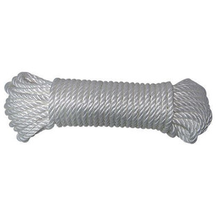 ECHEVEAU DE CORDAGE POLYPROPYLENE BANDELETTE BLANC