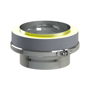 RACCORD SIMPLE/DOUBLE PAROI DUOTEN INOX