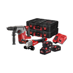 LOT DE 2 MACHINES 18V M18 FPP2AY-553P (M18 FHX + M18 FSAG125X)