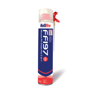 MOUSSE POLYURETHANE COUPE FEU FF197 2EN1 750ML