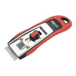 GRATTOIR A LAME RETRACTABLE