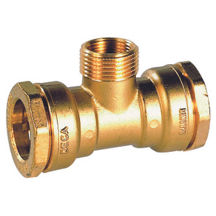 TE MALE POUR TUBE PE