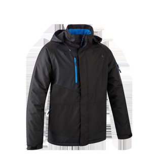 PARKA RIPSTOP GRS YUZU II NOIR/BLEU