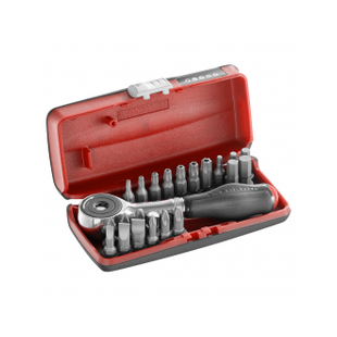 PORTE-EMBOUT A CLIQUET A MANCHE ROTATIF (22 PIECES)