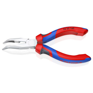 PINCE A BEC DEMI-ROND COUDE 160 MM