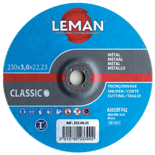 DISQUE A TRONCONNER METAL 115X3,0x22,23