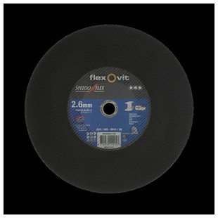 DISQUE A TRONCONNER MEULE PLATE SPEEDOFLEX FLX A24/30S 356X2,6X25,4 T41