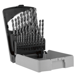 FORET QUEUE CYLINDRIQUE HSS COBALT "TBX" (COFFRET DE 19)