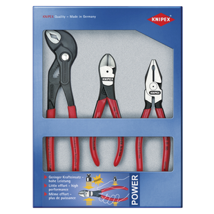 JEU DE 3 PINCES SET POWER