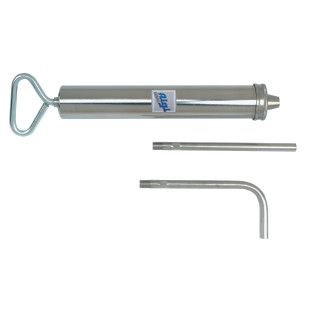 SERINGUE ACIER 'PRO' BECS DROIT ET COUDE