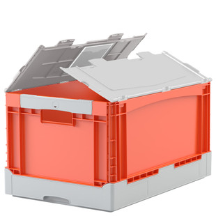 BAC PLIABLE BITOBOX AVEC COUVERCLE DOUBLE RABAT INTEGRE