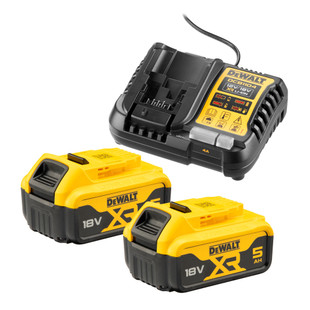 PACK 2 BATTERIES XR 18V 5AH LI-ION + CHARGEUR