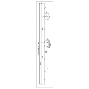 SERRURE 5000 A LARDER 3 ET 5 POINTS VERSION STANDARD