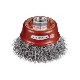 BROSSE COUPE Ø60 MM AL. M14X2,0 FILS ONDULÉ 0,30 MM