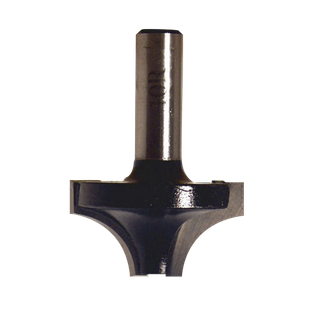 MECHE PROFIL 1/4 ROND CARBURE 2 COUPES QUEUE 8 MM + 2 PLATS