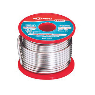 SOUDURE ETAIN POUR ASSEMBLAGE CANALISATION SANITAIRE - 200 G - BOBINE Ø 2 MM