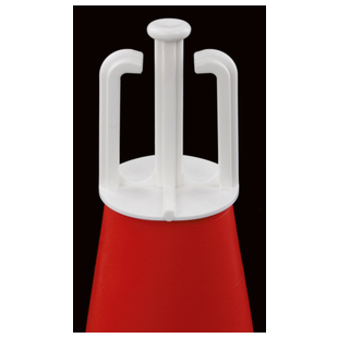 BOUCHON CROCHETS ADAPTABLE SUR CONE CHANTIER CARTON 50