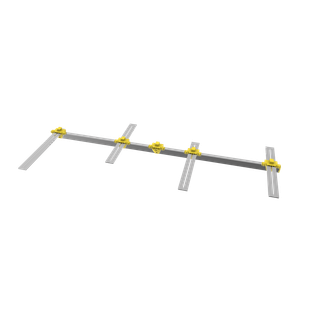 TRACEUR-PLACEUR REGLABLE POUR SABOTS DE CHARPENTE SYLVAPRO 130 CM