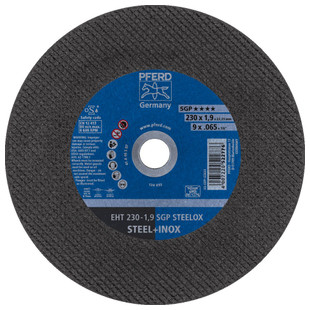 DISQUE A TRONCONNER EHT SGP STEELOX