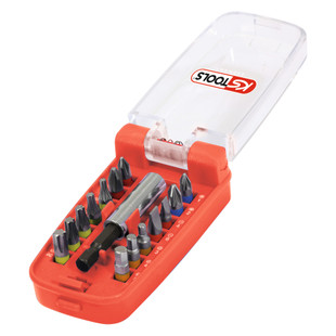 EMBOUTS DE VISSAGE A CODE COULEUR TORSIONPOWER® 1/4''(JEU DE 15)