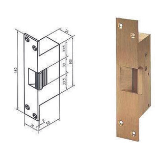 GACHE ELECTRIQUE A LARDER EN BRONZE POUR ANTIPANIQUE