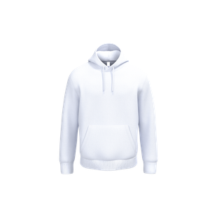 SWEAT-SHIRT A CAPUCHE UNISEXE WHITE