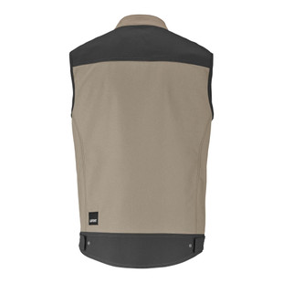 GILET HOMME TROWEL BEIGE / GRIS CHARCOAL