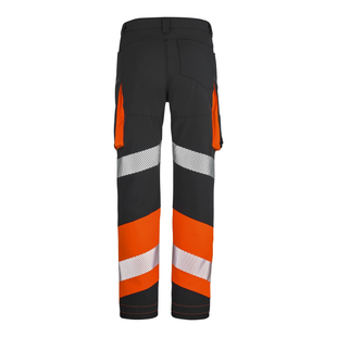 PANTALON HEMERA NOIR/ORANGE FLUO