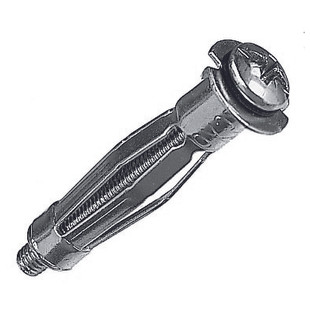 CHEVILLE METALLIQUE AVEC VIS SM