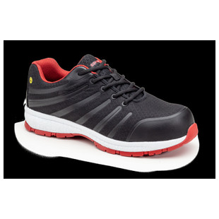 CHAUSSURE GALAXITE S1PS BASSE NOIR ROUGE