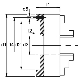 MANDRIN A 3 MORS "85.420"