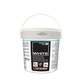 WHITE 4 KG PÂTE LAVANTE BLANCHE ABRASIVE POUR LES MAINS