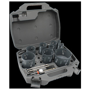 TREPAN CARBURE TUNGSTEN-K COFFRET 9DIA 22-102MM