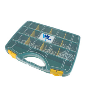 COFFRET 212 VIS A METAUX CHC ACIER ZINGUE BLANC