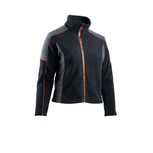 VESTE POLAIRE FEMME AVA NOIR/GRIS