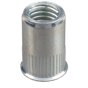 ECROU A SERTIR AVEUGLE ACIER TETE REDUITE AUTO-AFFLEURANTE GOSERT ACRC