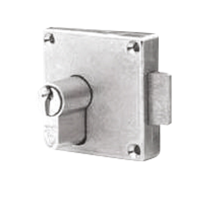 SERRURE DE MEUBLE POUR 1/2 CYLINDRE REVERS - 5364