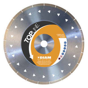 DISQUE DIAMANT SPECIAL GRES CERAME PLEINE MASSE CR90 D.350