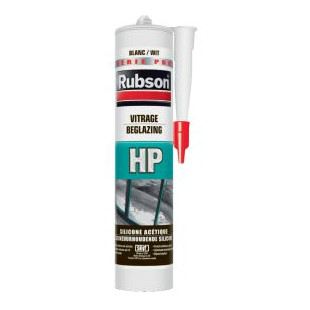 MASTIC SILICONE ACETIQUE HP VITRAGE 300 ML