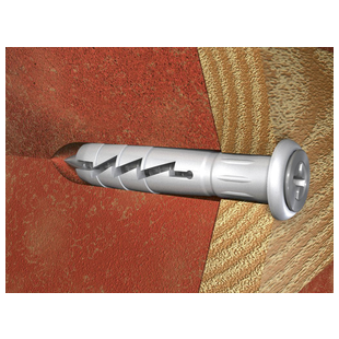 CHEVILLE CLOU-VIS TETE PLATE